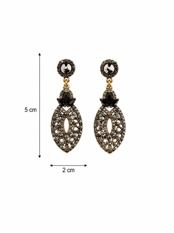 Party wear ethnic earrings for women-dimensions